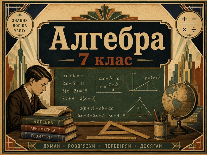 алгебра у 7 класі